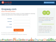 Tablet Screenshot of grayway.com